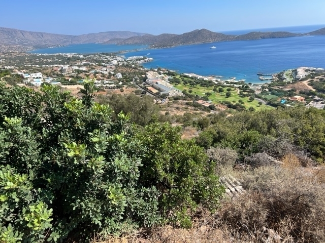Land plot  with panoramic view for sale in Elounda 
