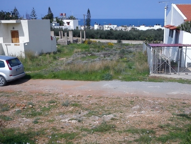 Plot  with sea view for sale within the settlement of Milatos 