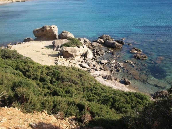 A seafront land plot  for sale in Chania 