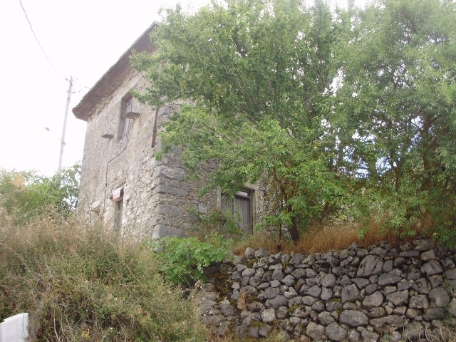 An old two- storey stone house is for sale in Lassithi Plateau 