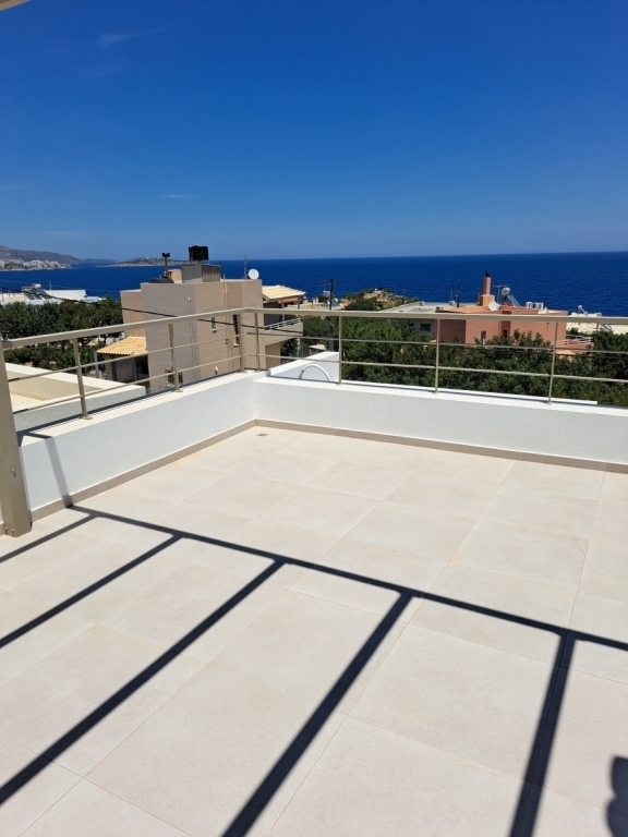 A newly built maisonette with pool and sea view for sale in Ammoudara 