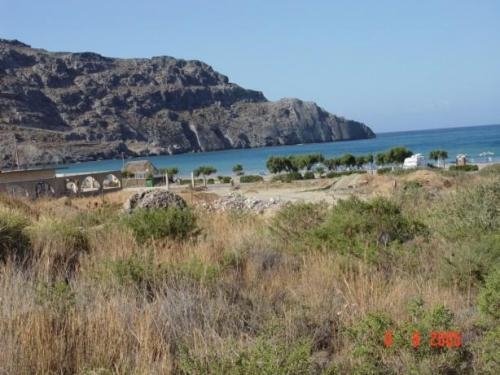 For Sale: 1300 m2 plot with sea views near Rethymnon 