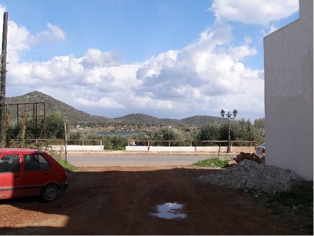 Sea view plot of 420m2 for sale in Elounda 