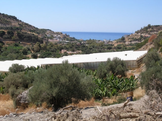 Building land near the beach for sale in Arvi, South Crete 