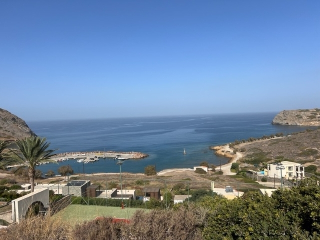 Building land plot of 5.324m2 for sale with panoramic sea view in Mochlos 