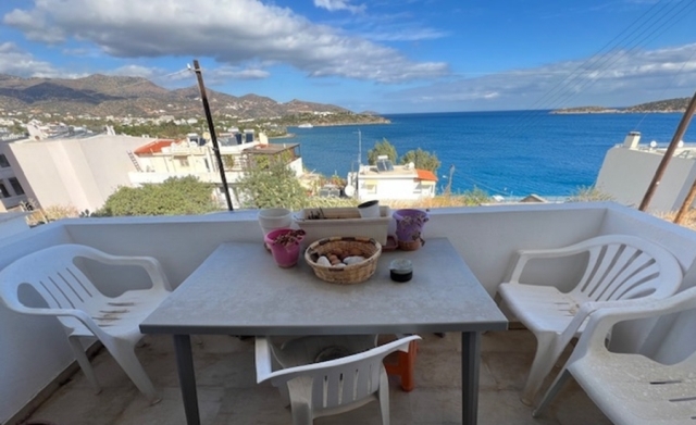 First floor apartment for sale with sea view in Aghios Nikolaos 