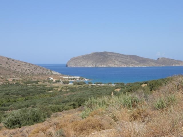 Plot for sale with sea views in Kavousi, Ierapetra 