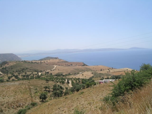 Seafront plot of investment land for sale in Agia Galini, Rethymno 