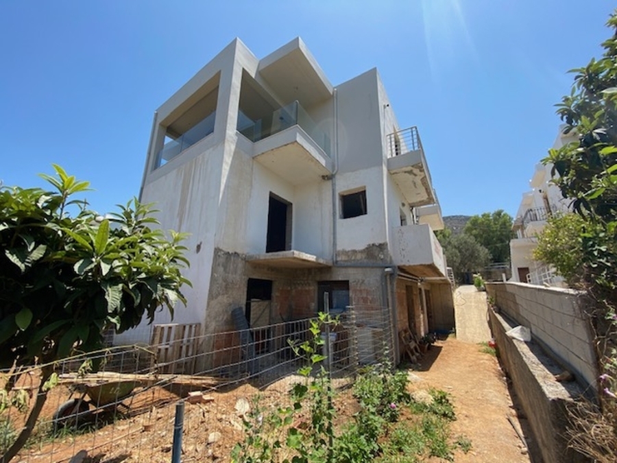 Unfinished building for sale in the seafront village of  Kalo Chorio 