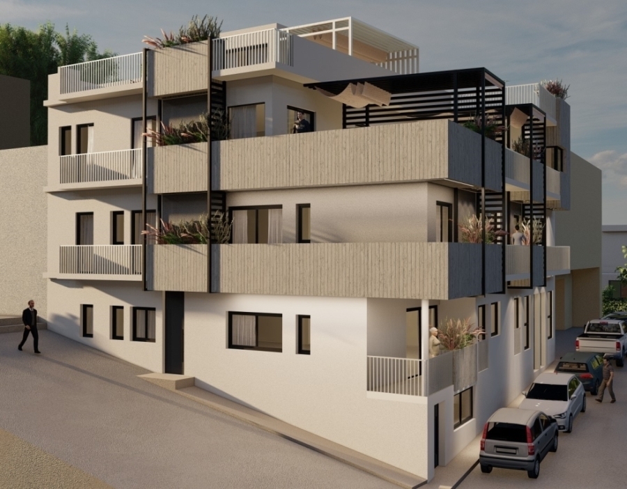 Luxury  second floor apartment for sale in a central area of the town  Aghios Nikolaos 