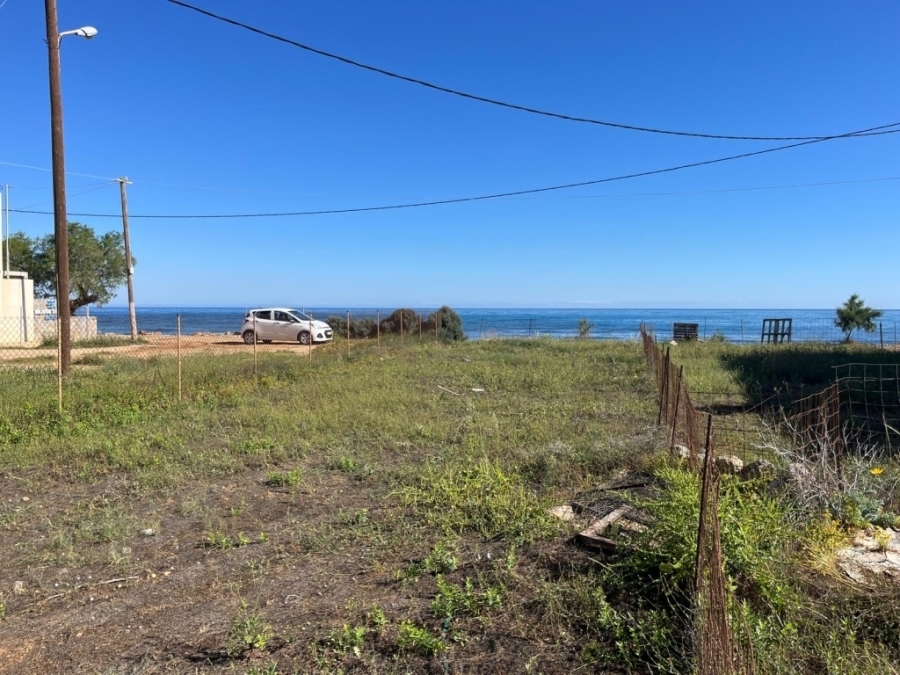 Seaside plot for sale in the picturesque Milatos 