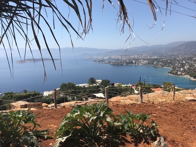 Crete detached house with fantastic view for sale near to Aghios Nikolaos 