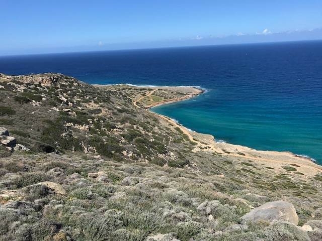 Land of 6.500sqm with unlimited view for sale in the village of Vrouchas of Elounda 