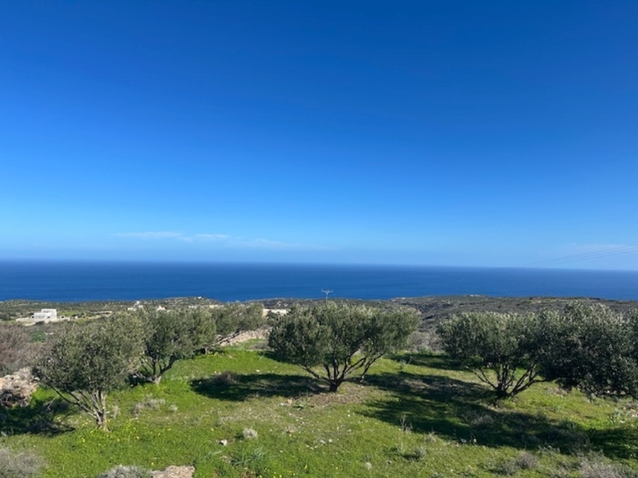 Land plot with sea view  for sale in Loumas - Lassithiou 
