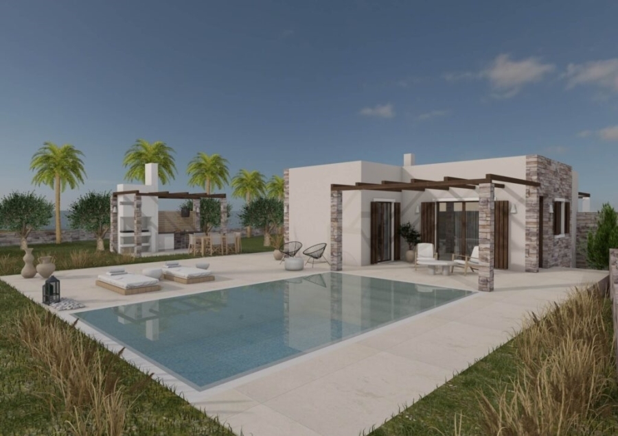 Τwo bed  villa with pool near the beach for sale in Crete 