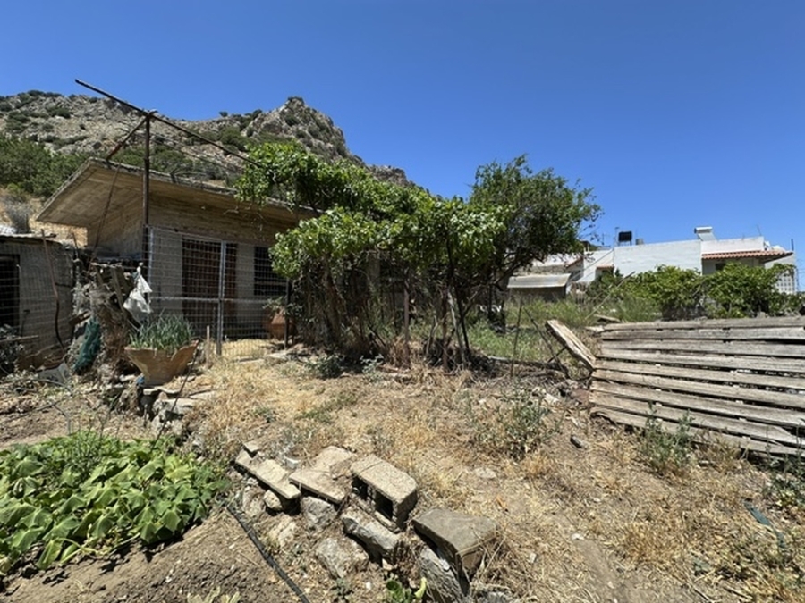 Plot with an existing building for sale in the picturesque village of Kritsa 