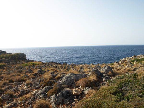 Seafront plot for sale close to Chania 