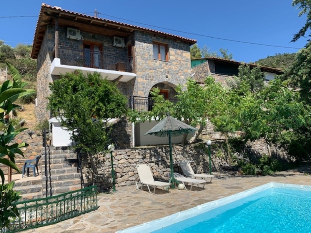 A stone two-storey villa  close to Kalo Chorio 