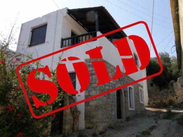 Traditional two-floor house of 95m2 for sale in Milatos 