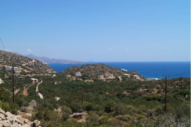 Land plot with building license for sale in Vathi, Aghios Nikolaos 