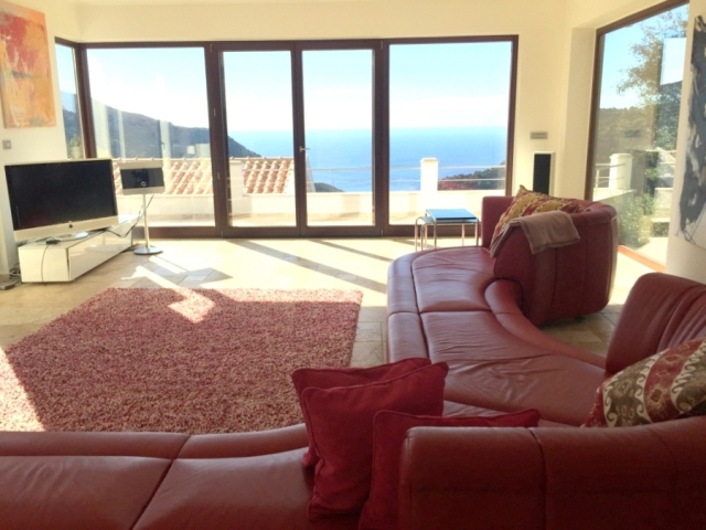 Luxury villa with panoramic view in Anidri near Chania 