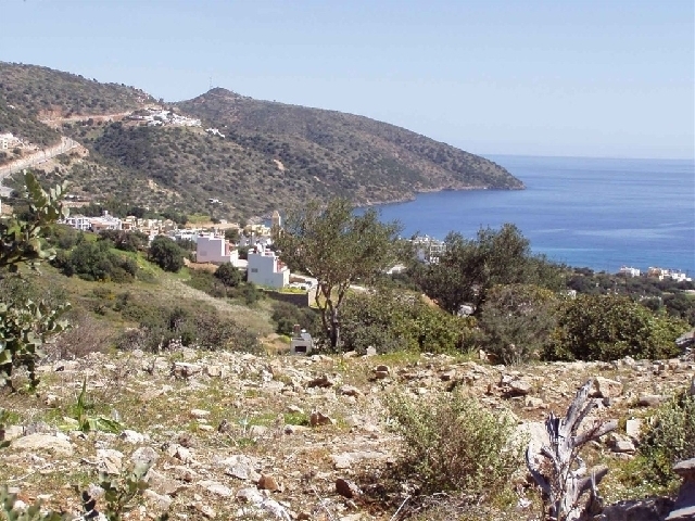 Superb Crete land plot with sea views for sale 