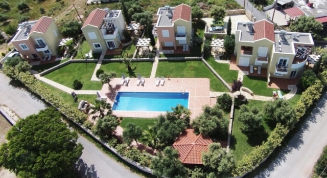 Complex of 5 furnished villas is available for sale in Chorafakia, Chania 