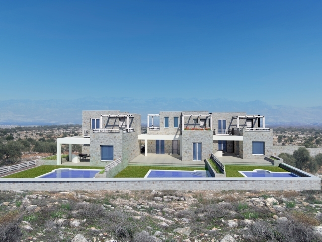 New stone maisonette for sale in Sitia 